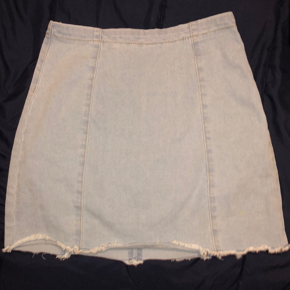 denim skirt forever 21